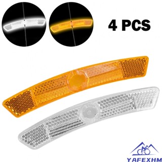  4 Ống Phản Quang Gắn Căm Xe Đạp Leo Núi Kích Thước 125 * 20mm 