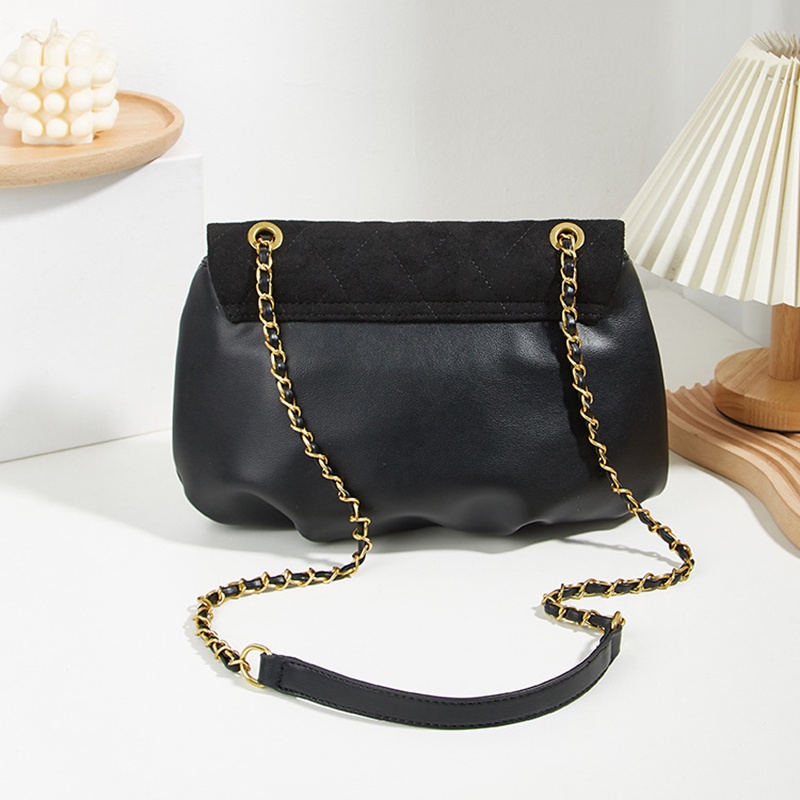 Túi Đeo Chéo Vai Bằng Da Kiểu Hình Học Thời Trang Sành Điệu Cho Nữ