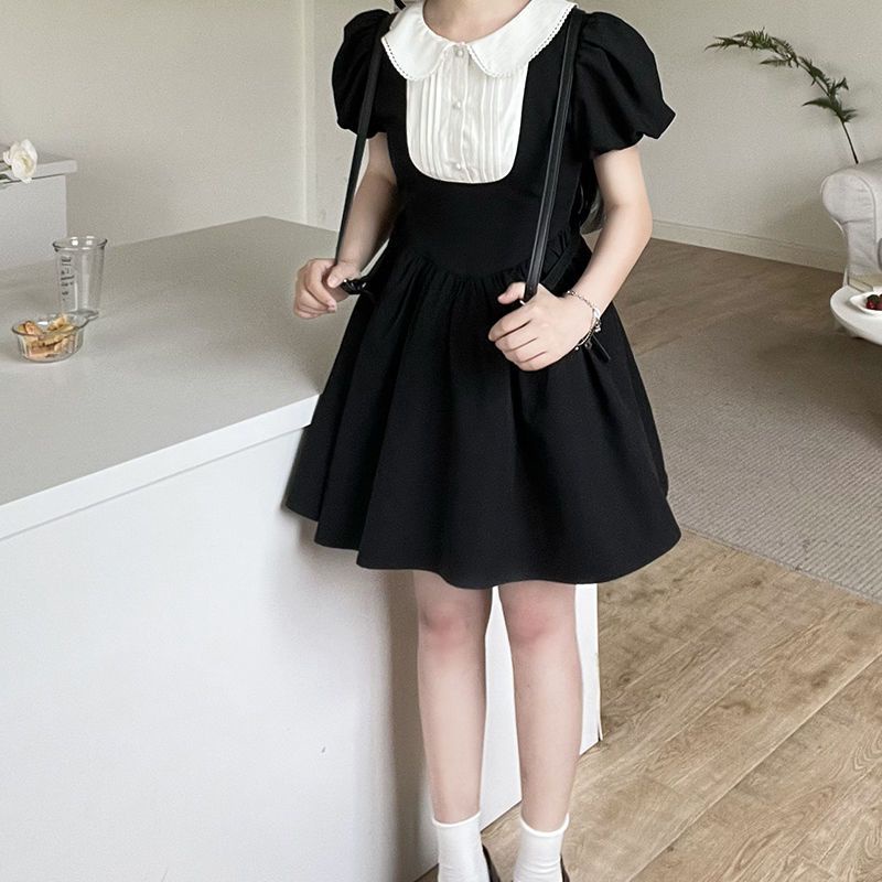 [F &amp; X] Đầm Cổ Búp Bê Phong Cách Pháp Ngọt Ngào Cho Nữ