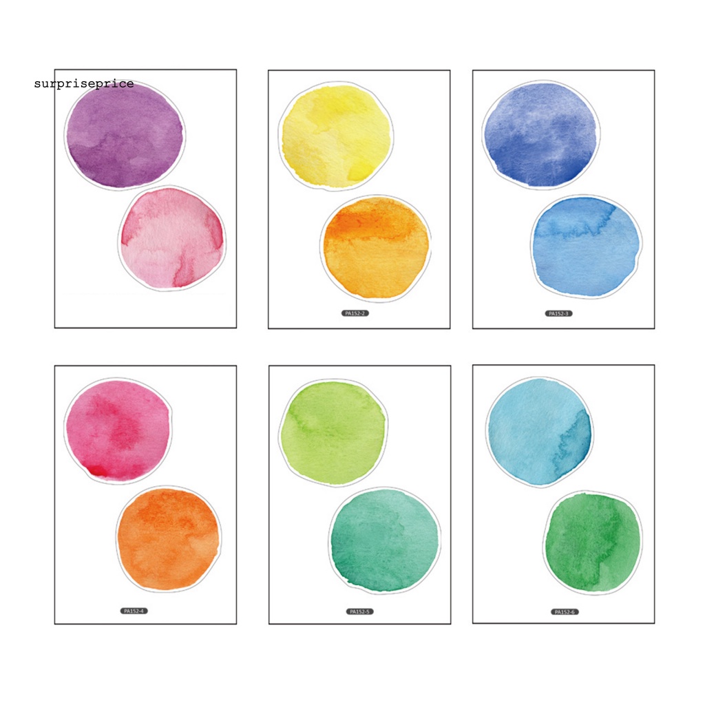 1 Set Sticker Dán Tường Bằng PVC Chống Nước Họa Tiết Chấm Bi