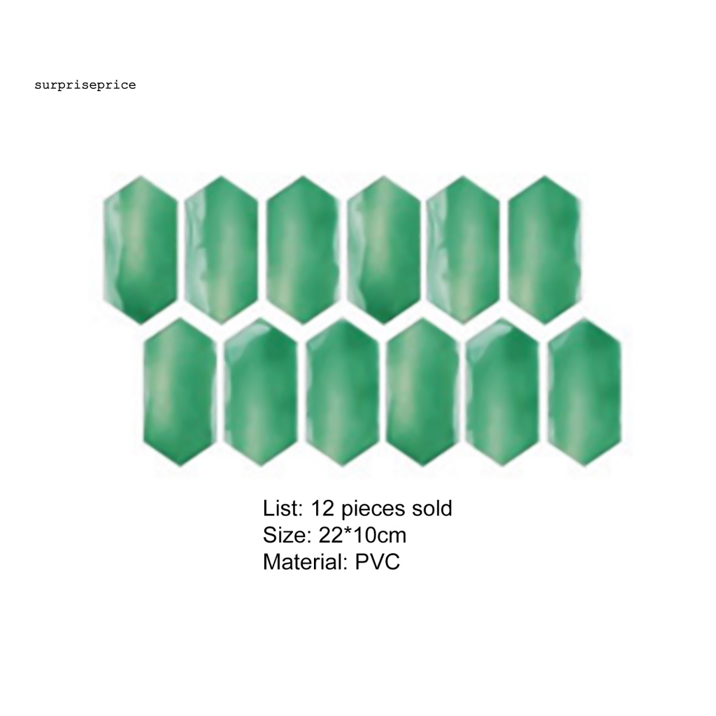 Bộ 12 Miếng Dán Sàn Nhà Bằng PVC Siêu Dính Chống Mòn Dễ Lắp Đặt Tiện Dụng Cho SPA