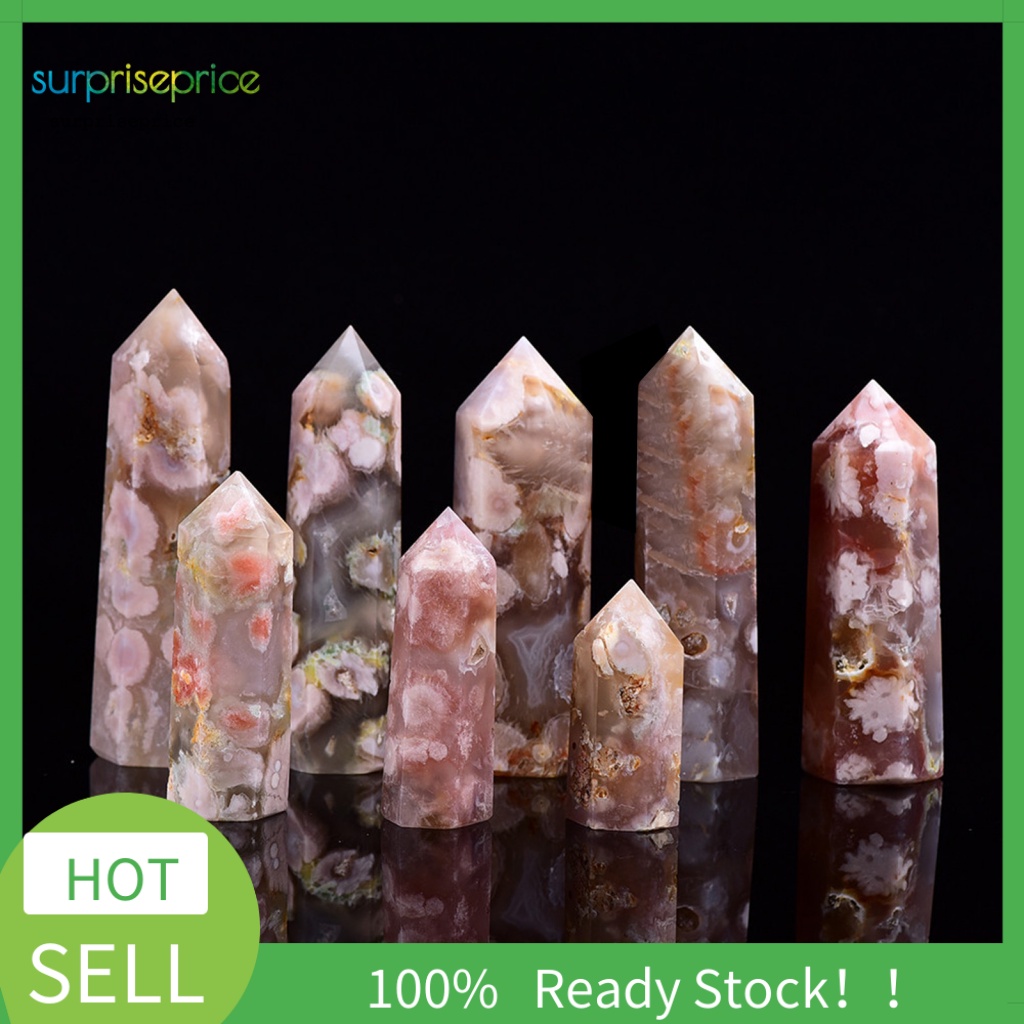 Đá Lục Giác Tự Nhiên Đánh Bóng Sử Dụng Năng Lượng Tinh Tế Cho SPA