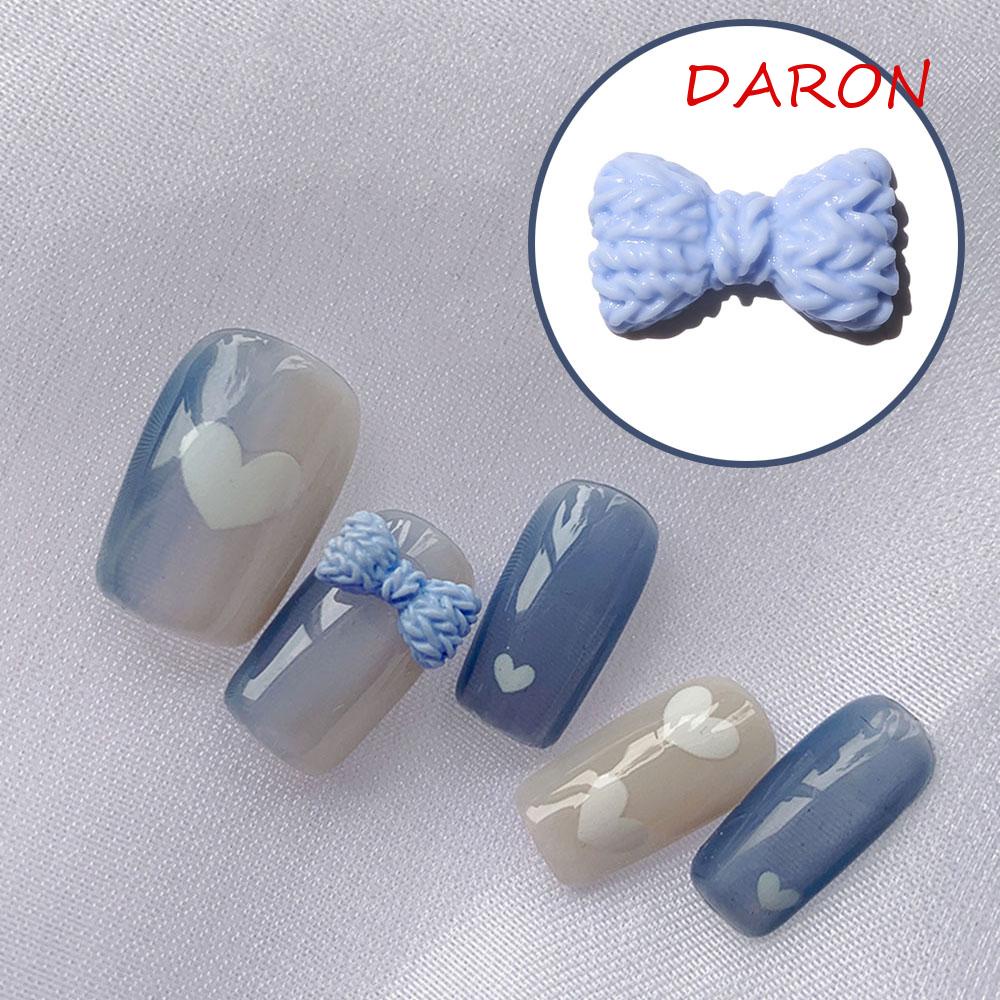 Phụ Kiện Trang Trí Móng Tay Hình Nơ Xinh Xắn DIY