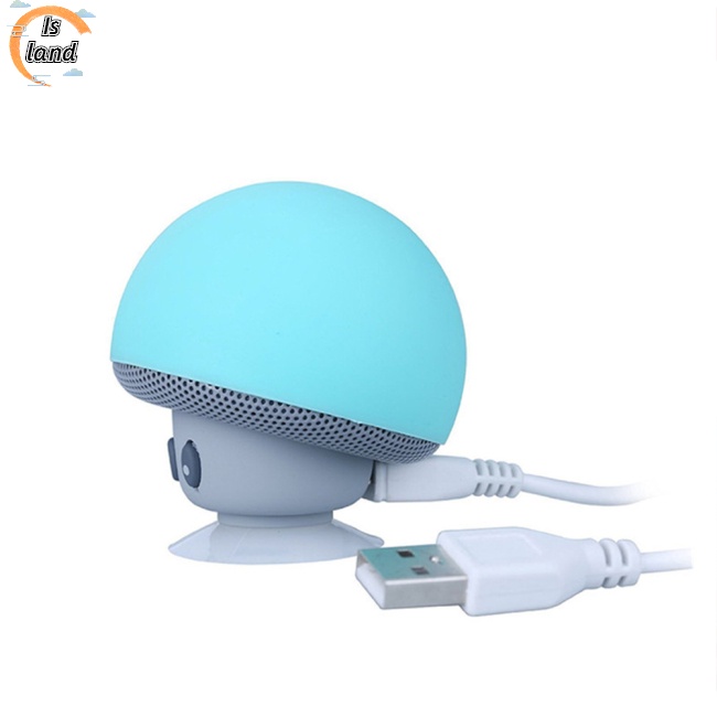 [IS] Loa Bluetooth Không Dây Mini Chống Thấm Nước Có Thể Sạc Lại Hình Cây Nấm