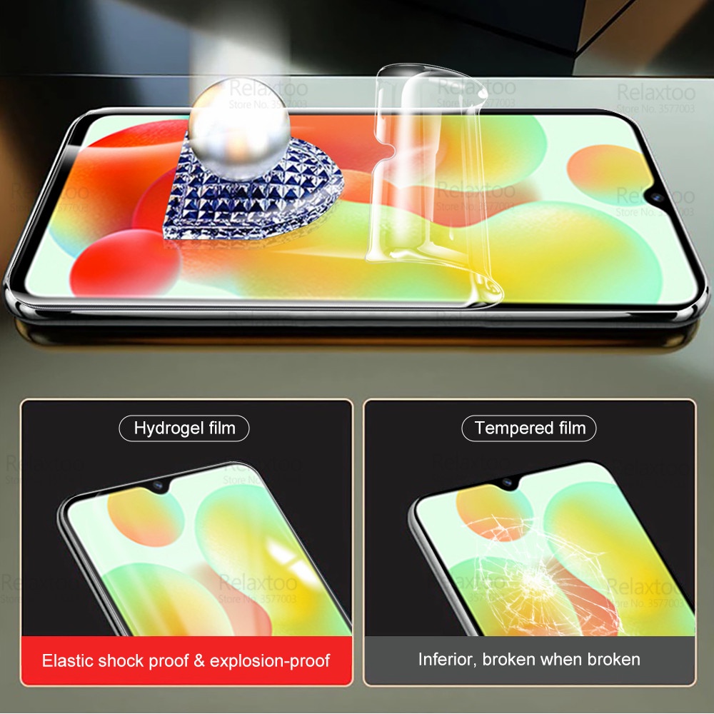 Phim Dán Hydrogel 3 Trong 1 Bảo Vệ Màn Hình Trước Sau 3 Trong 1 Cho Xiaomi Redmi 12C 12C 12 C C12 Redmi12C 4G 6.71 "