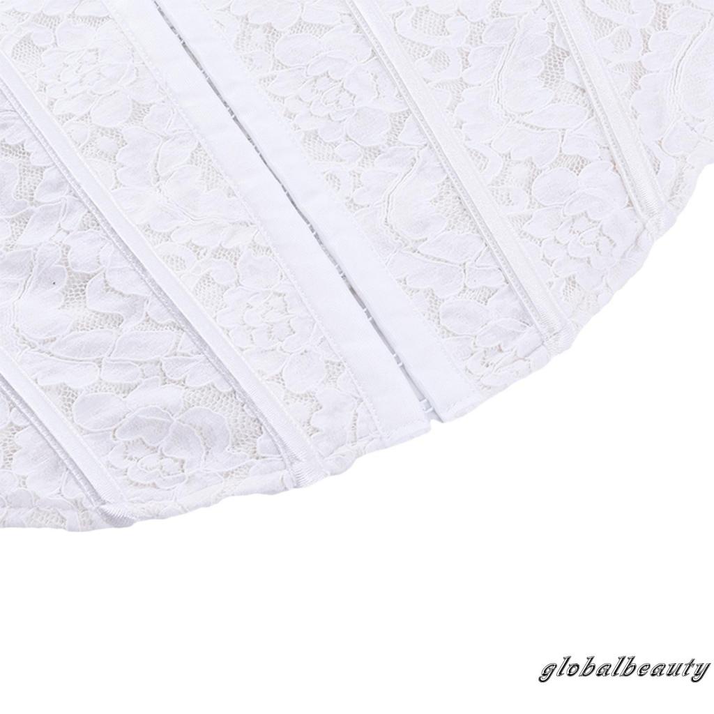 Gb- Áo Lót Croptop Hai Dây Phối Ren Hoa Gợi Cảm Có Khóa Cài Trước