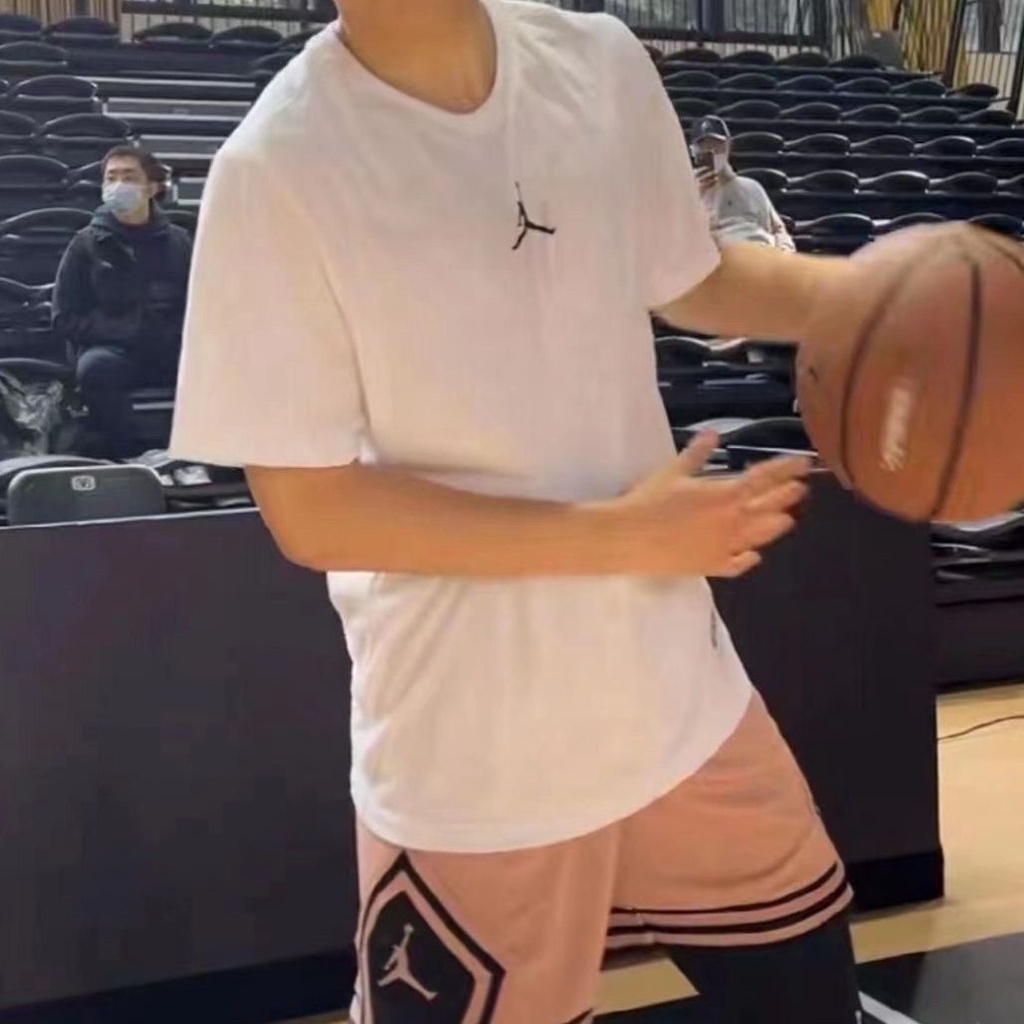 Áo Thun 100% cotton In Logo Nike Air Jordan Thời Trang Dành Cho Nam