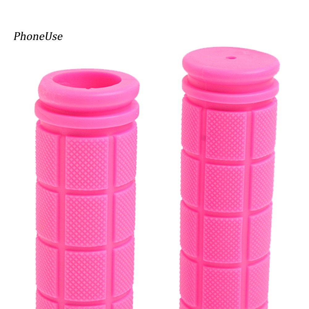 1 Cặp Vỏ Bọc Tay Lái Xe Đạp Leo Núi Bằng Cao Su PU Chống Trượt