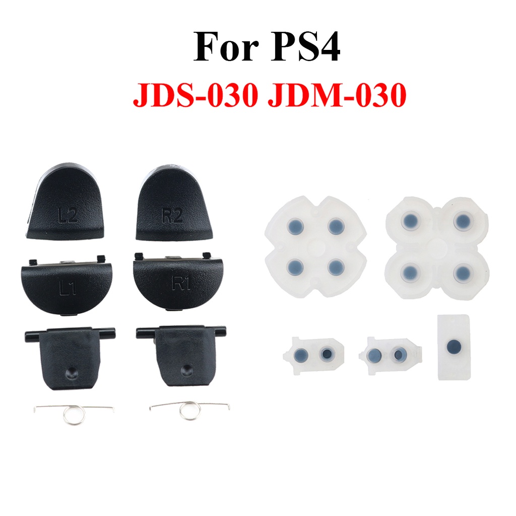 Đệm Cao Su Dẫn Điện + Lò Xo L1 R1 L2 R2 + Lò Xo Cho PS5 PS4 JDS JDM-001 011 030 040 050 055