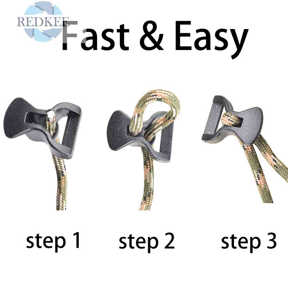 Set 10 Kẹp Cố Định Dây Lều Chống Trượt Tiện Lợi