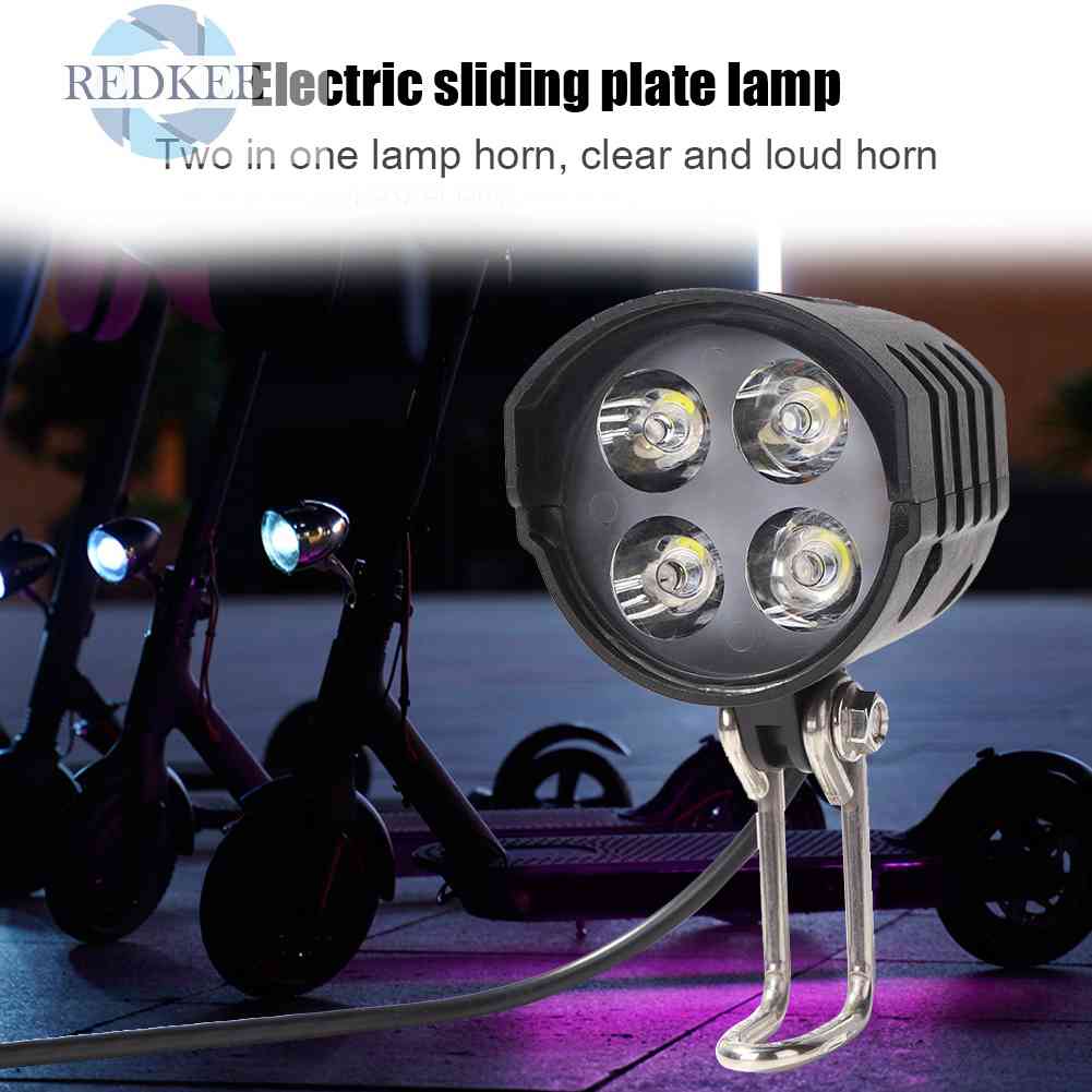 Đèn LED Đa Năng Chống Thấm Nước 12W Gắn Phía Trước Xe Đạp