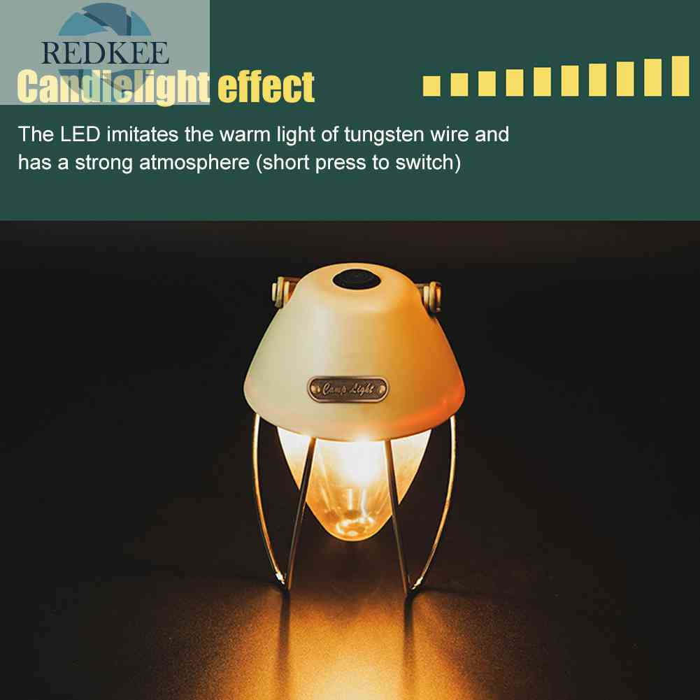 Đèn LED Chống Thấm Nước Để Đi Cắm Trại BBQ Tiện Lợi