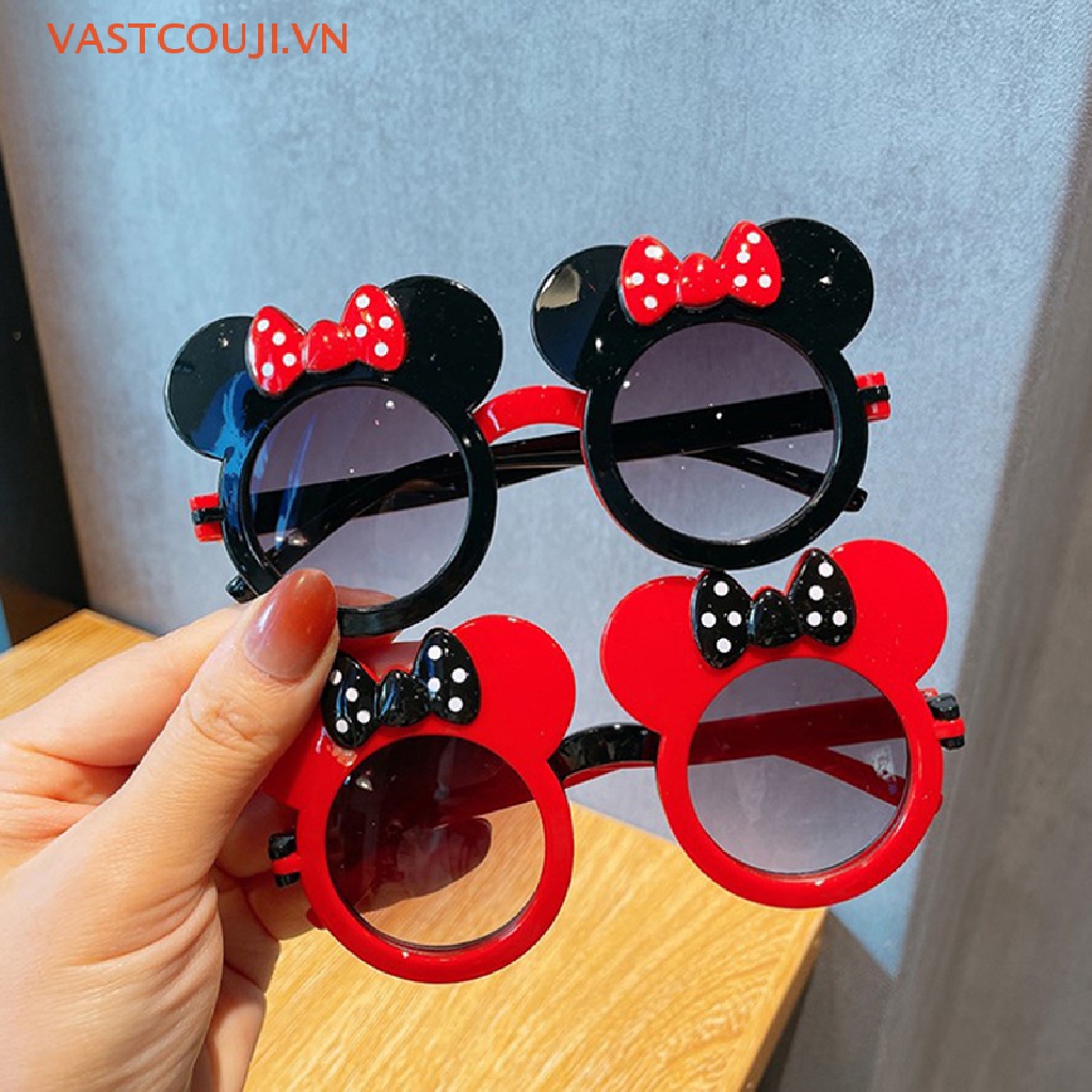 Kính Mát Hình Tai Chuột Xinh Xắn Cho Bé Gái