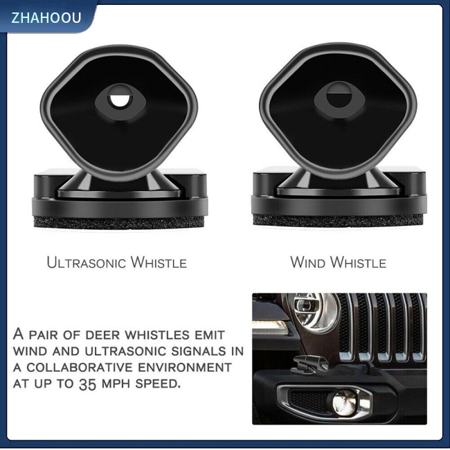☃Nhà Cửa☃ Set 4 Còi Cảnh Báo Hươu Bằng Sóng Siêu Âm An Toàn Cho Xe Hơi Xe Máy