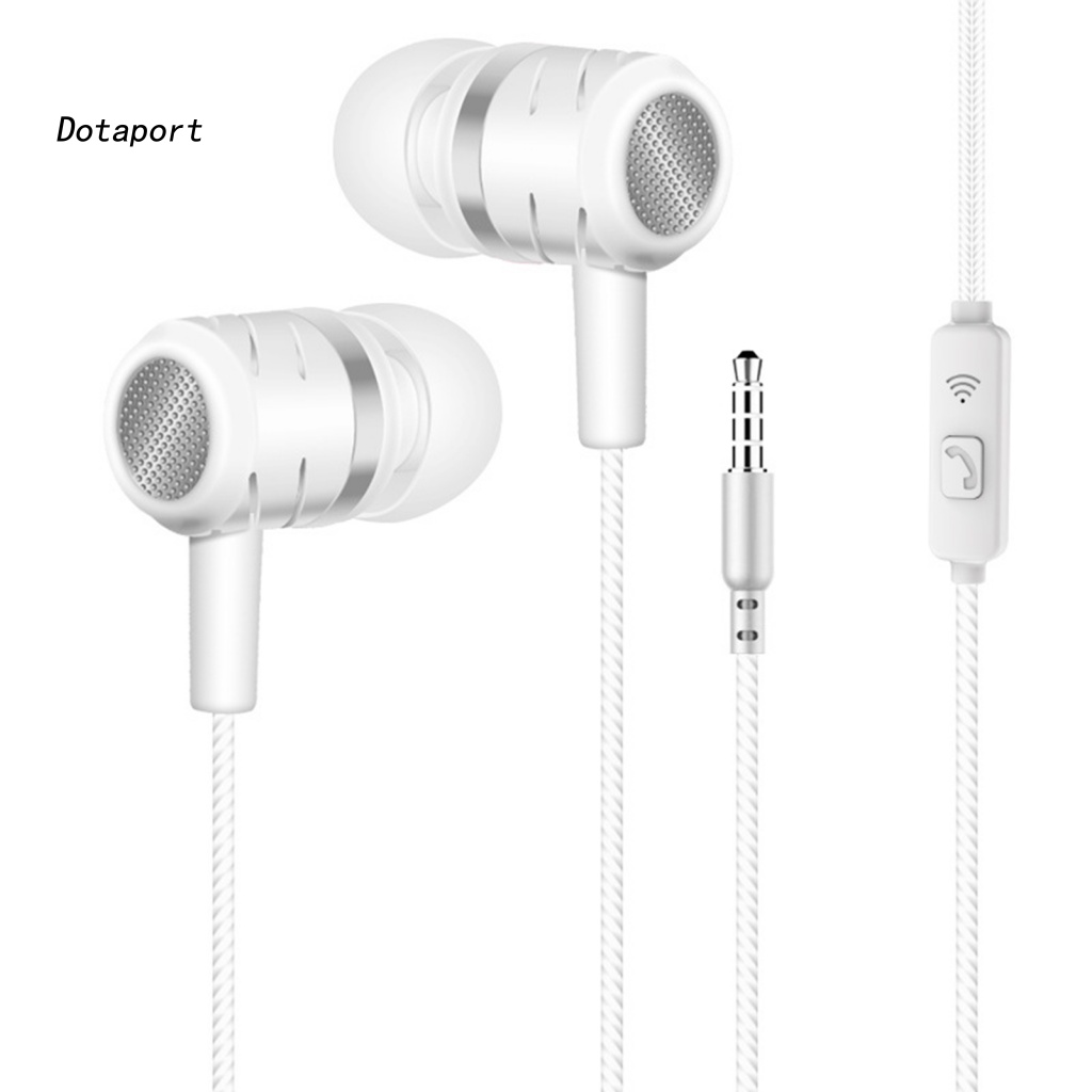 Tai Nghe Nhét Tai Âm Thanh Siêu Trầm Jack 3.5mm Cho Điện Thoại Android