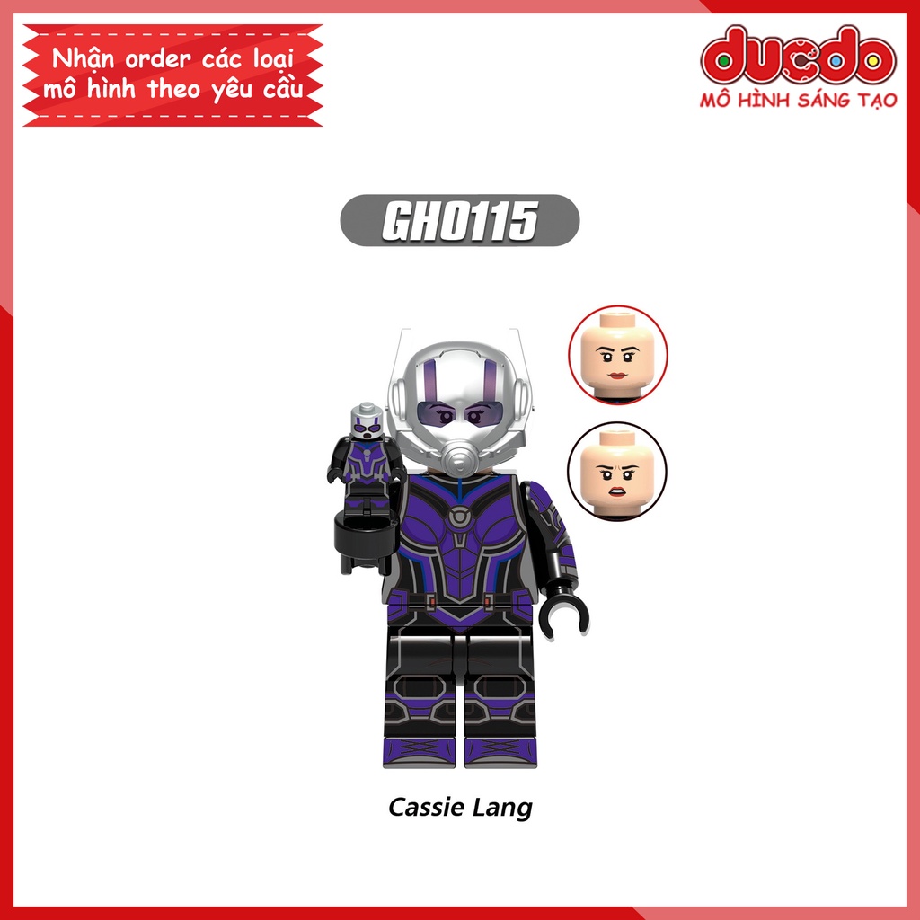 Minifigures nhân vật trong Người Kiến và Chiến binh Ong - Đồ Chơi Lắp Ghép Xếp Hình Mini Mô hình Iron Man XINH G0115