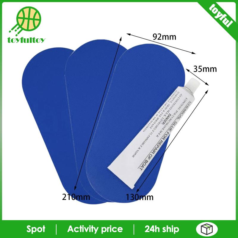 Miếng Vá Bằng PVC Dùng Sửa Chữa Thuyền Tiện Dụng