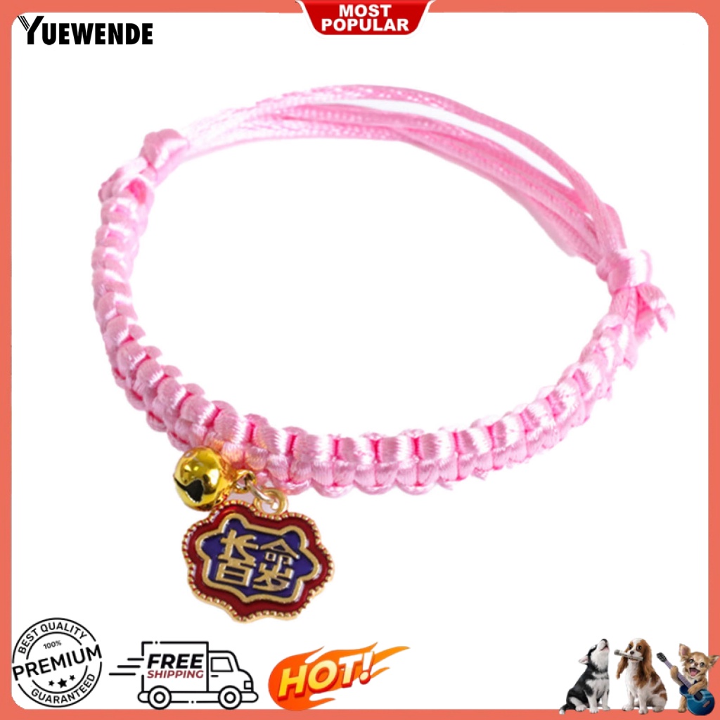 Vòng Cổ Chống Rách Có Chuông Màu Sắc Tươi Sáng Cho Thú Cưng