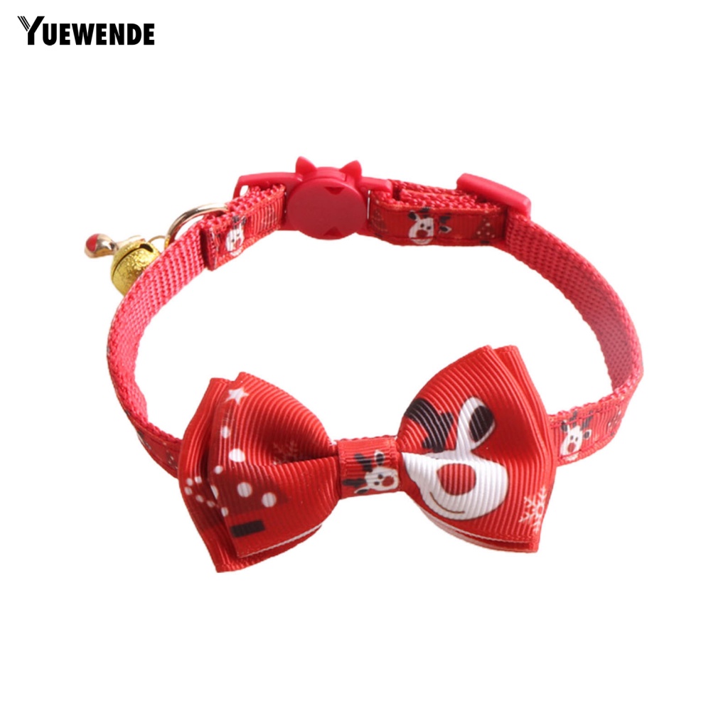 Vòng Cổ Thú Cưng Gắn Nơ Và Chuông Xinh Xắn