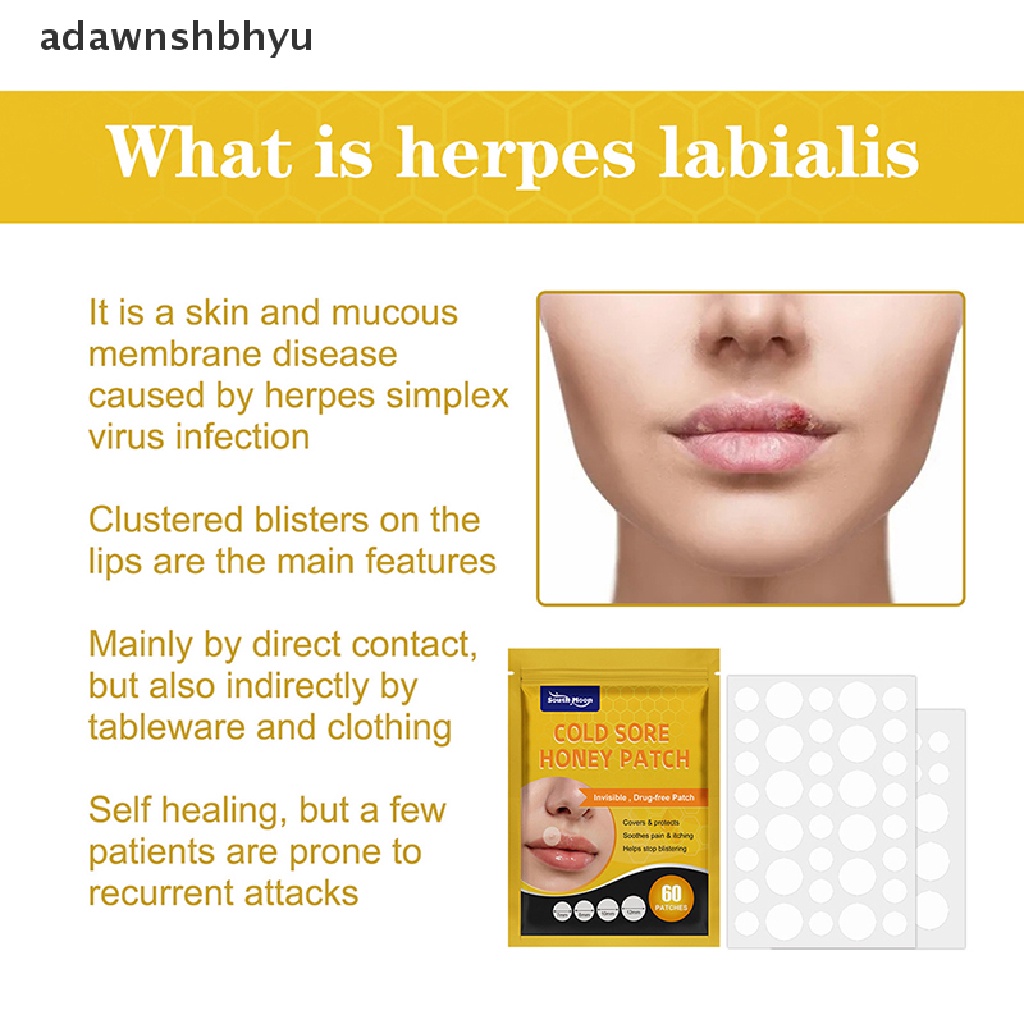 Set 60 Miếng Dán Hỗ trợ giảm mụn Thoáng Khí adawnshbhyu