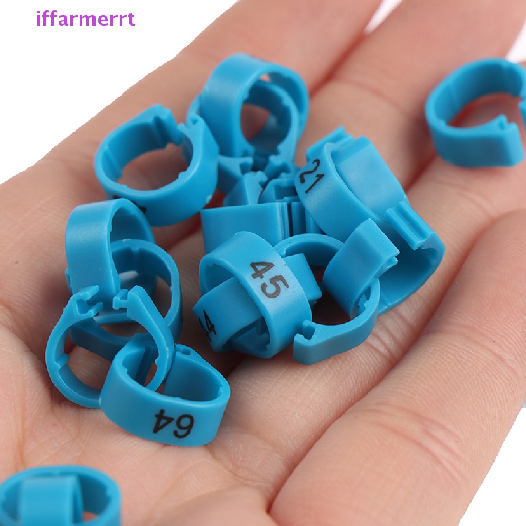 Set 100 Vòng Đánh Dấu Chân Gà Chim Bồ Câu Tiện Dụng