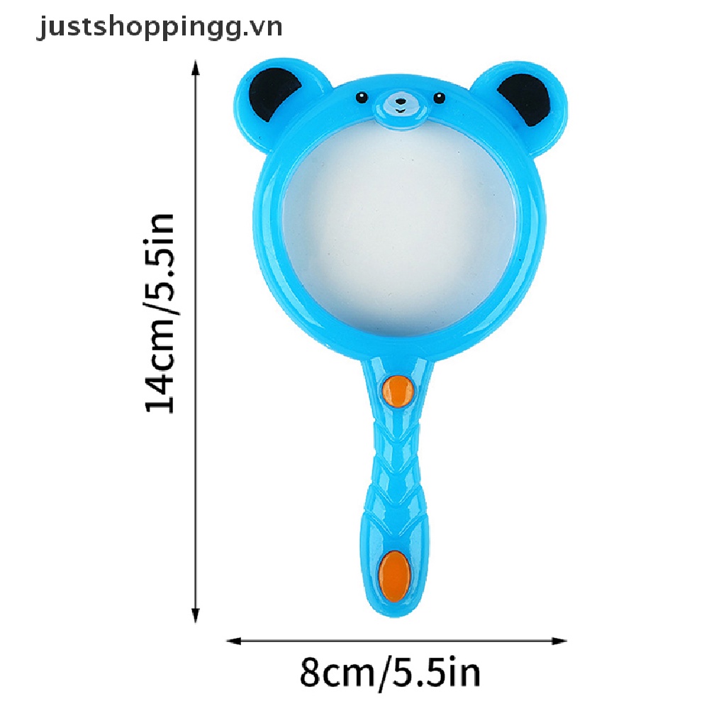 1 Kính Lúp Đồ Chơi Hình Động Vật Hoạt Hình Cho Bé