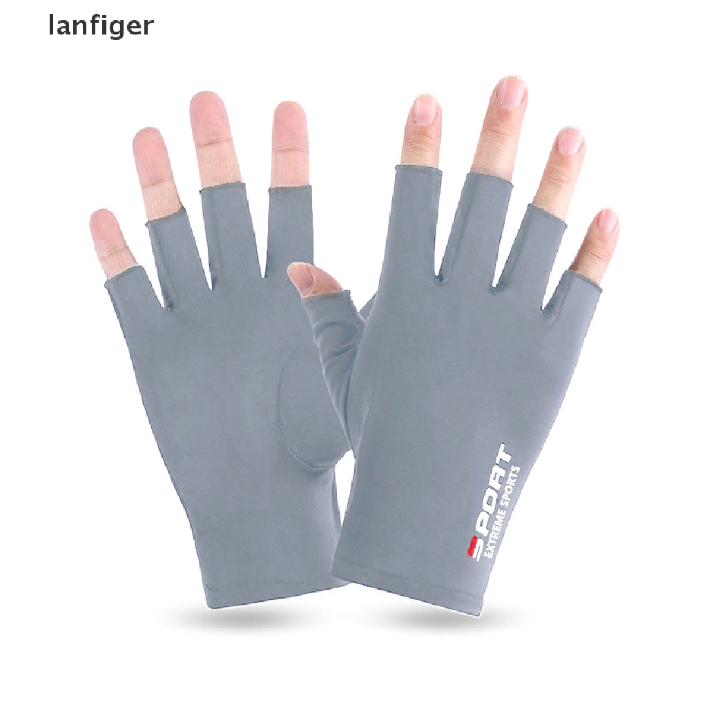 Găng Tay Câu Cá Chống Tia UV / Trượt Thời Trang Xuân Hè Cho Nam Và Nữ