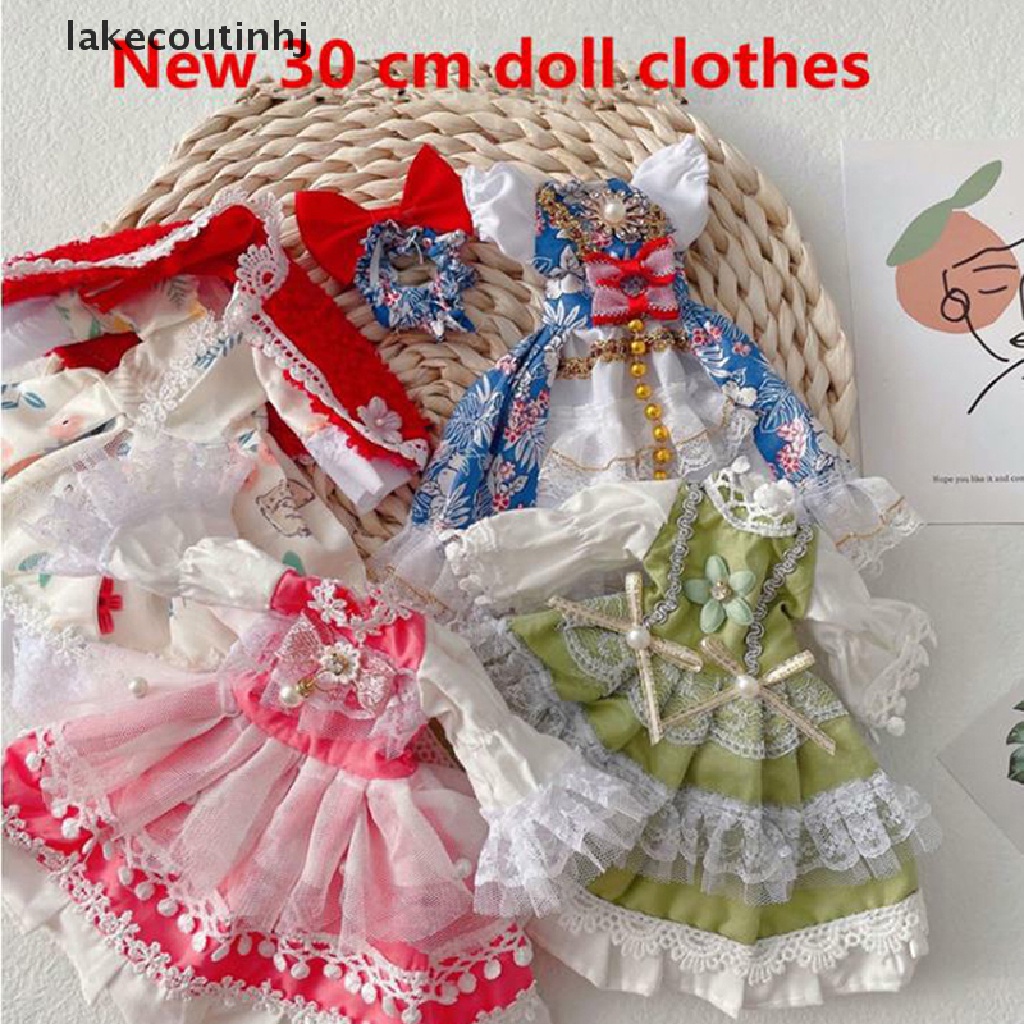 Đầm Công Chúa Thời Trang Cho Búp Bê 1 / 6 30cm