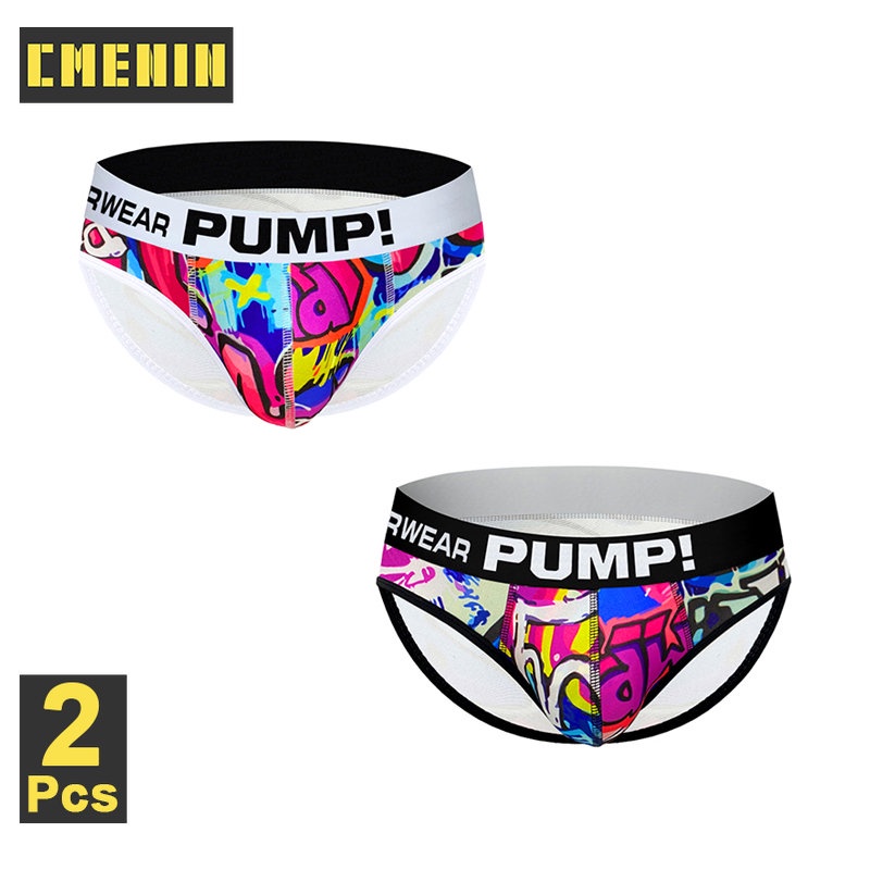 Set 2 Quần Lót Cotton Mềm Mại Thoáng Khí Thoải Mái Cho Nam (2) MP223