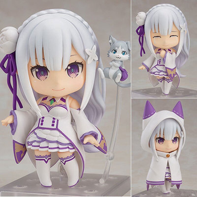 Mô Hình Nhân Vật Emilia Re: Life in A Different World From Zero Rem 10cm