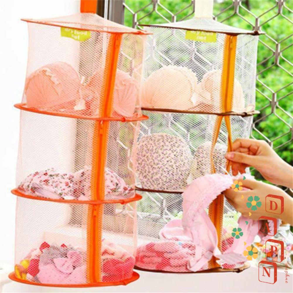 Túi Lưới Treo Tường 3 Tầng Đựng Đồ Dùng Nhà Tắm Tiện Dụng