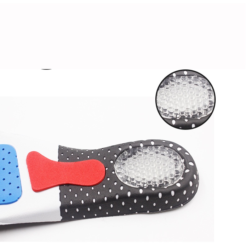 Cặp lót giày chất liệu Eva mềm mại đàn hồi giảm đau chân khi đi, chạy bộ