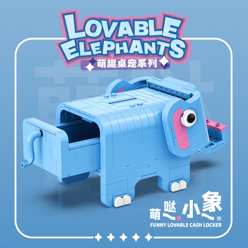 Đồ Chơi Lắp Ráp Lego Cá Voi Và Cá Voi Dễ Thương Cho Bé