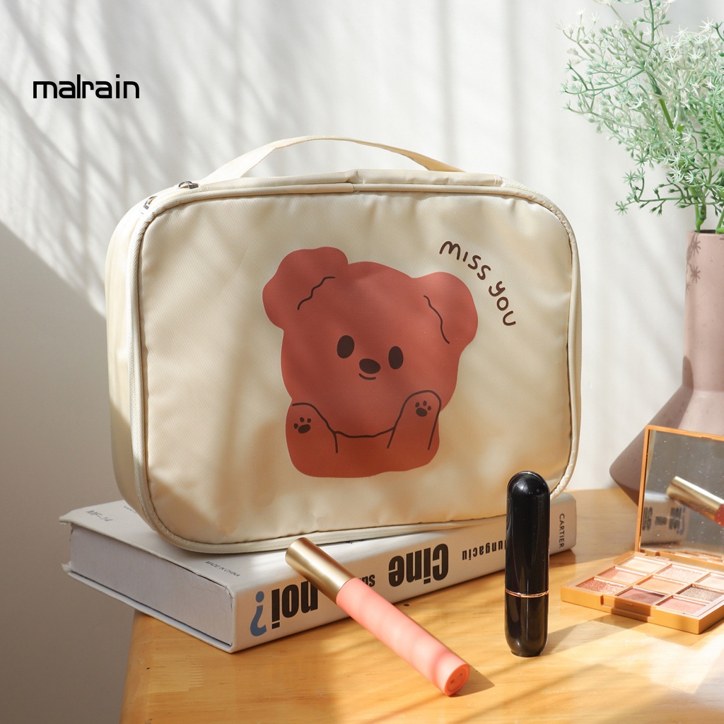 Túi Đựng Mỹ Phẩm Sức Chứa Lớn Chống Thấm Nước Thiết Kế Treo Tiện Lợi Dành Cho Nữ