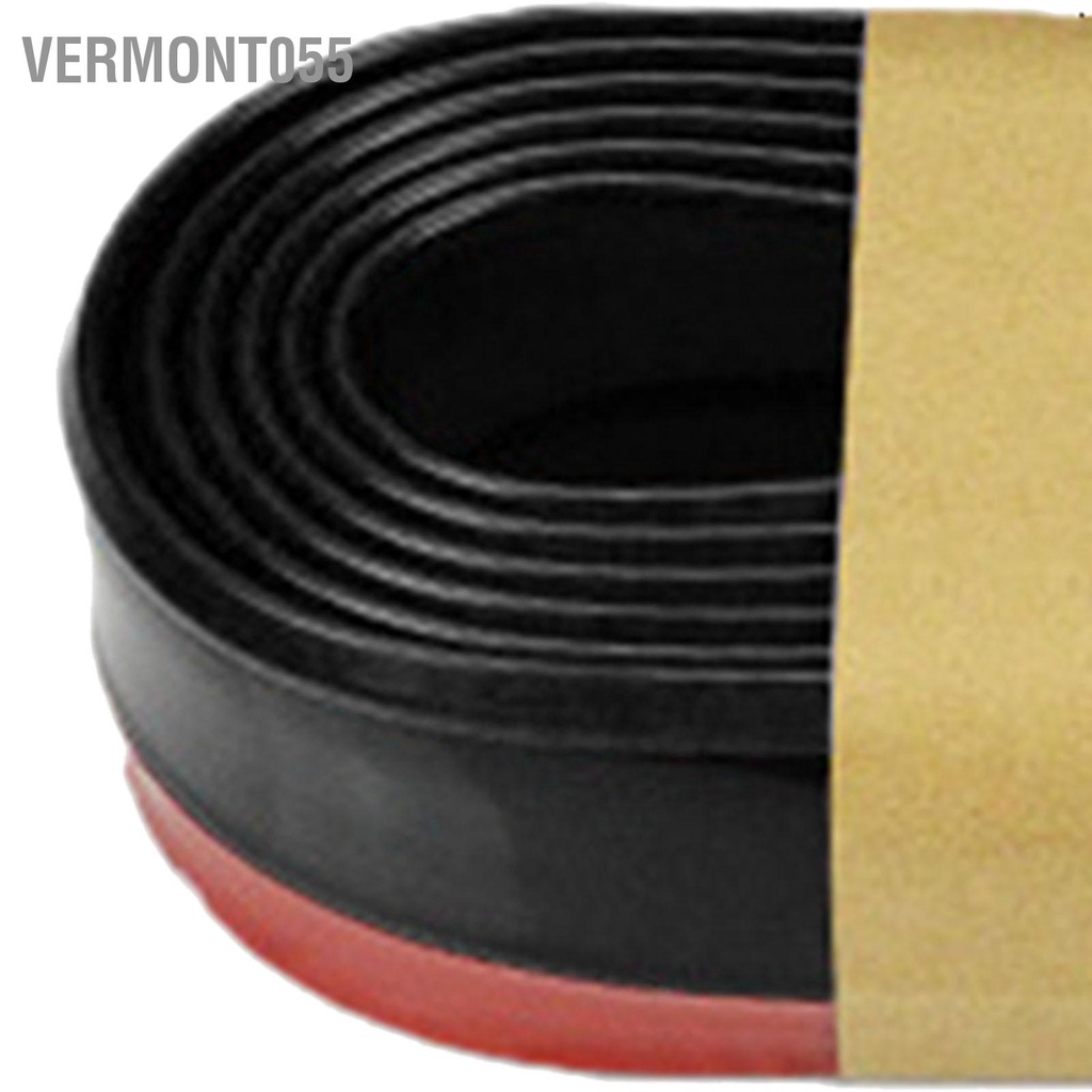 Vermont055 Cản trước Bảo vệ môi lớn có thể gập lại Sọc cao su cho xe hơi