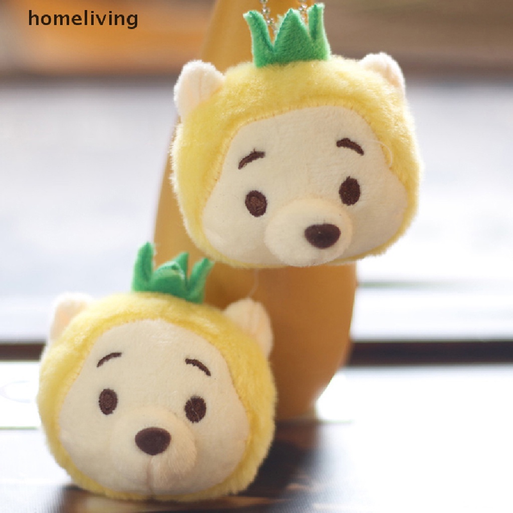 1 Móc Khóa Gấu Pooh Nhồi Bông Mềm Mại Đáng Yêu