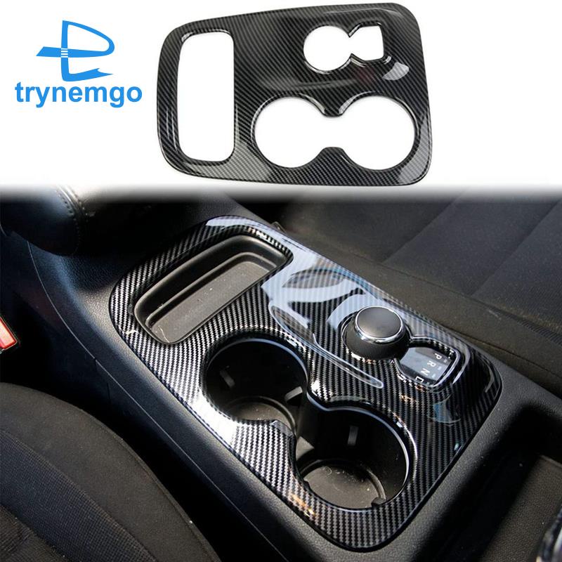 Khung Viền Bảng Điều Khiển Trung Tâm Bằng ABS Sợi Carbon Cho Dodge Durango 2014-2017