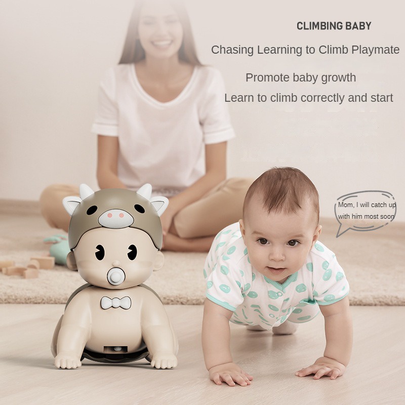 Đồ Chơi Búp Bê Bò Phát Nhạc Theo Phương Pháp Montessori Cho Bé