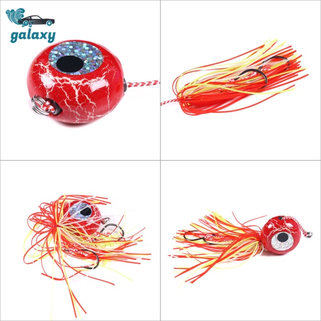 Galaxy Mồi Câu Cá Giả Hình Bạch Tuộc Phát Quang 20g40g60g80g100g120g