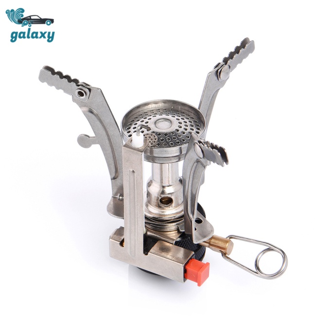 Galaxy Bếp Gas Mini Bằng Thép Không Gỉ Có Thể Gấp Gọn Tiện Dụng Khi Đi Cắm Trại