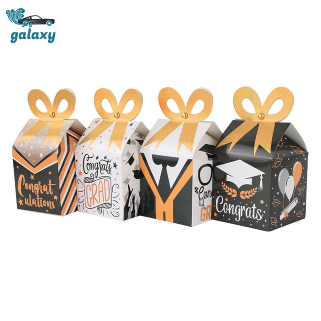 Galaxy Bộ 12 Hộp Đựng Kẹo / Sô Cô La / Quần Áo / Nón Tốt Nghiệp