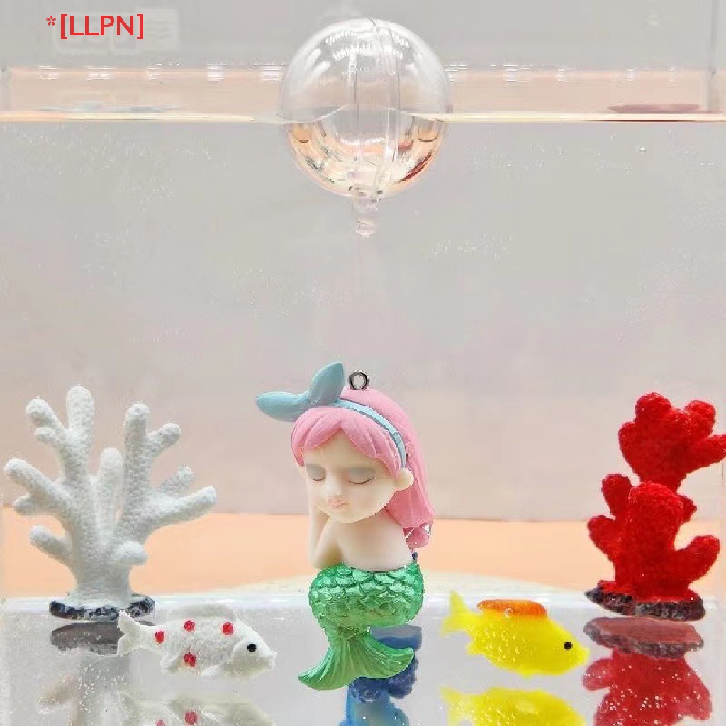 [loyaltysun] Floag Kẹp Tóc Mặt Dây Chuyền Thủ Công Nhỏ Nhắn Sáng Tạo Trang Trí Bể Cá / Bãi Biển Chào Mừng