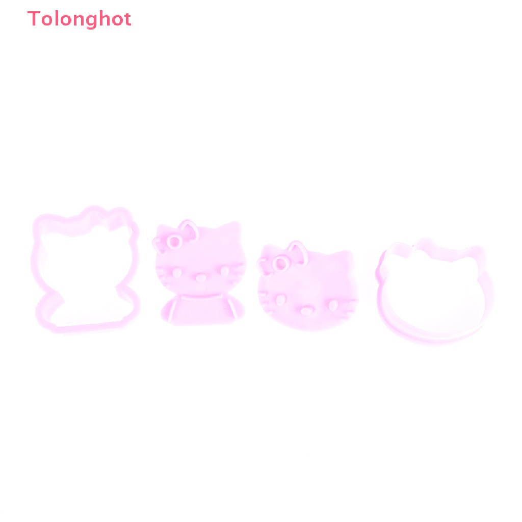 Khuôn Cắt Bánh Sandwich Hình Mèo Kitty Đáng Yêu