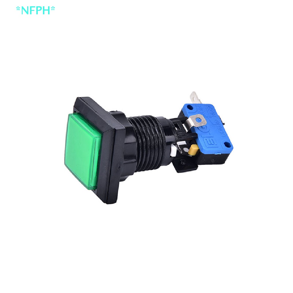 Nút Nhấn 33mm Có Đèn LED Cho Máy Chơi game Mới