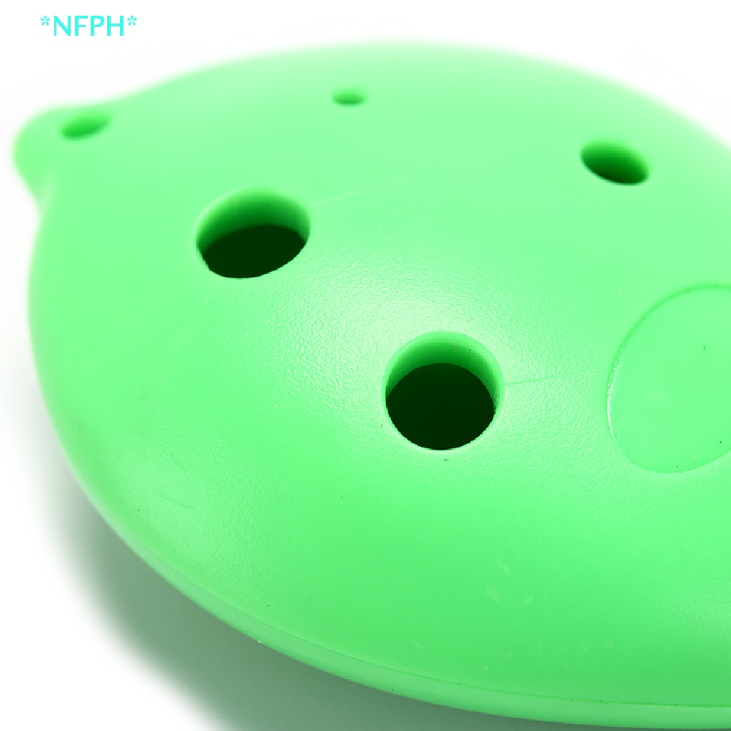 Sáo Ocarina Nhựa 6 Lỗ 5 Màu Tùy Chọn Mới
