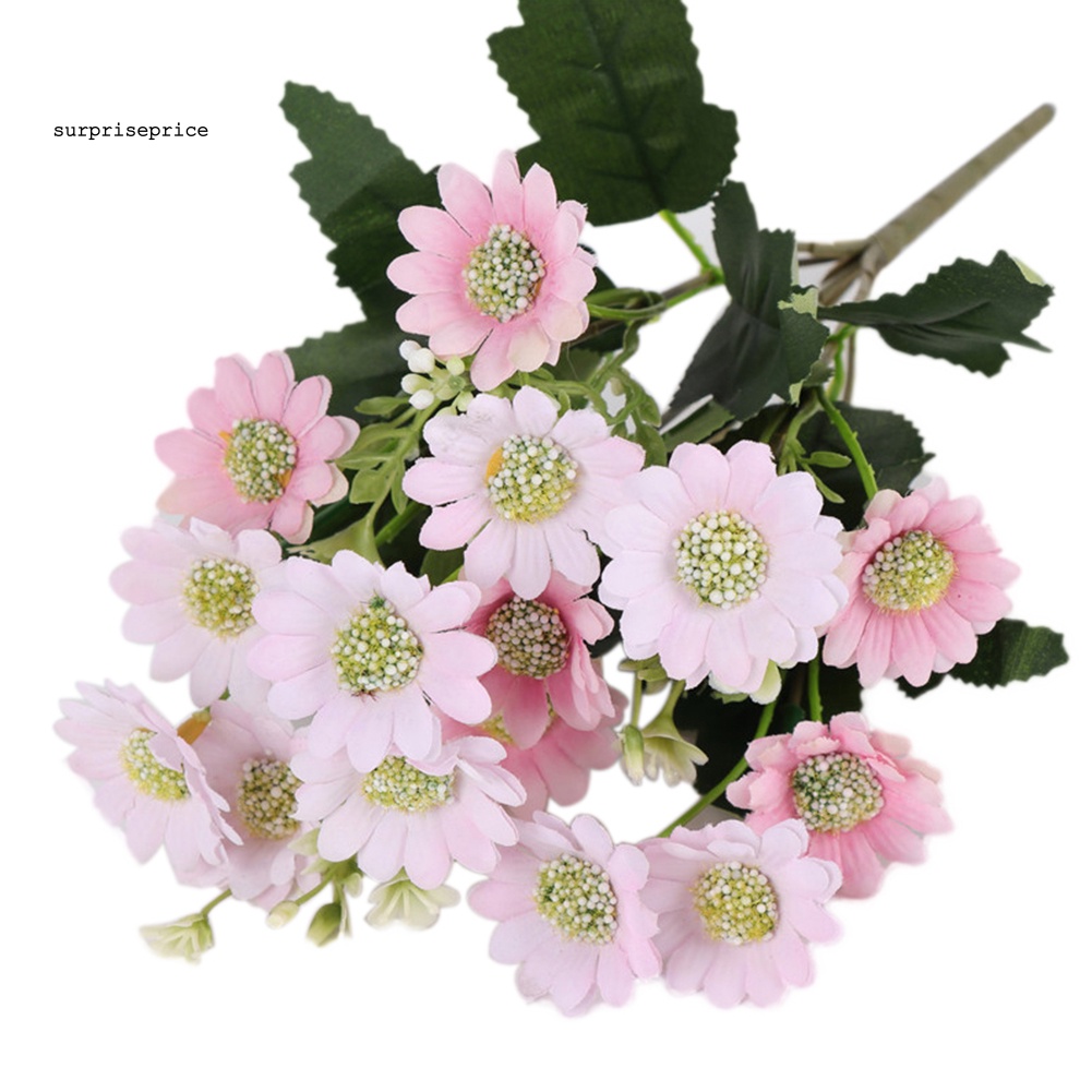 1 Bông Hoa Cúc Nhân Tạo Dùng Cho Trang Trí Tiệc Cưới