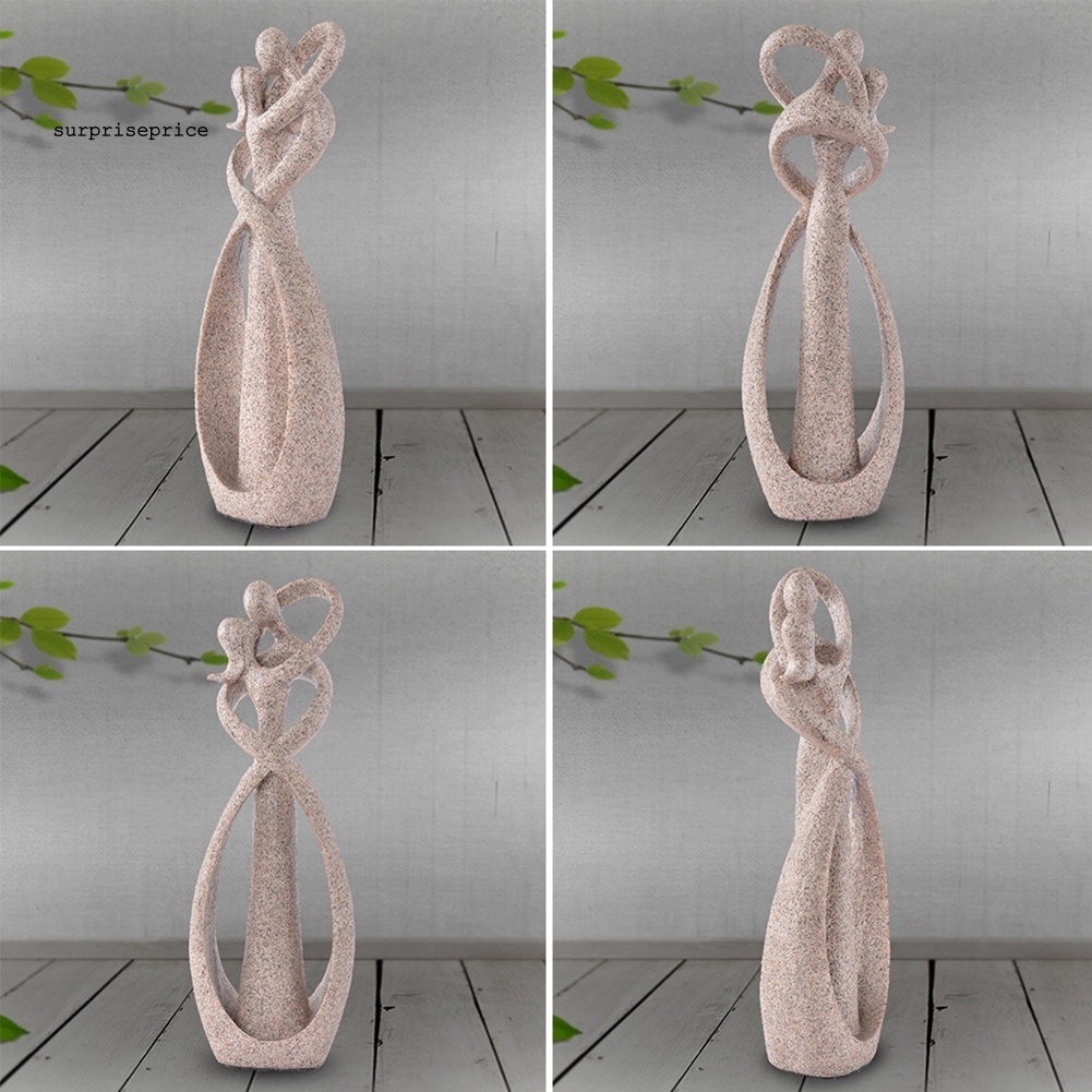 Tượng Điêu Khắc Hình Người Yêu Bằng Đá Cát Resin Trang Trí Nhà Cửa