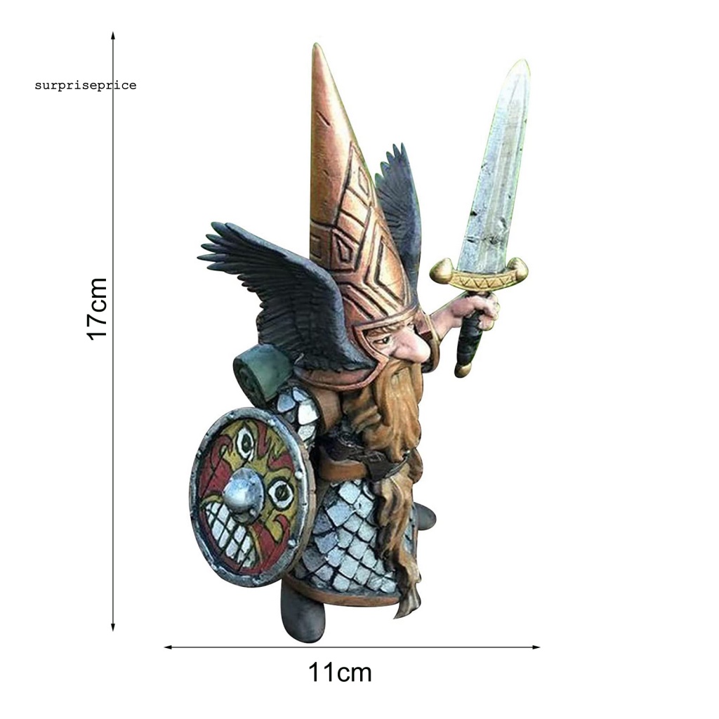 Mô Hình Bức Tượng Râu Dài Di Động Cho Sân Vườn Ngoài Trời