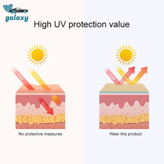 Galaxy Khẩu Trang Chống Nắng Hai Lớp Bằng Lụa Lạnh Thoáng Khí Có Thể Giặt Sạch Dành Cho Bạn