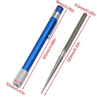 Fishing Hook Sharpener Pen Sharpener Outdoor Diamond Shaped Knife Sharpener
